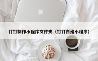 普洱钉钉制作小程序文件夹（钉钉自建小程序）