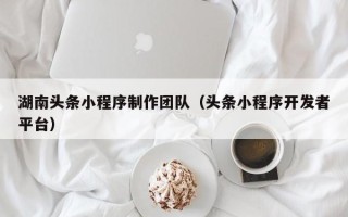 普洱湖南头条小程序制作团队（头条小程序开发者平台）